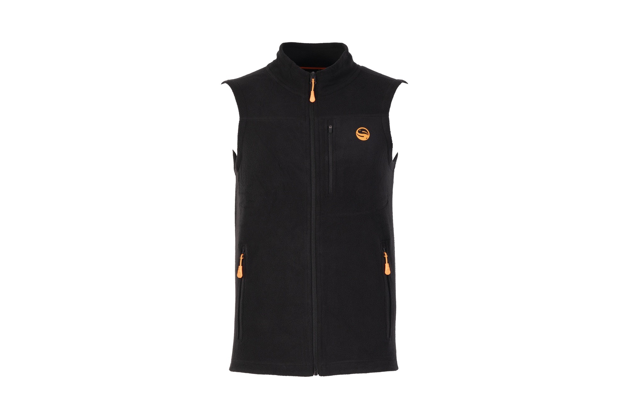 Guru_Fleece_Gilet_Black_fishermania