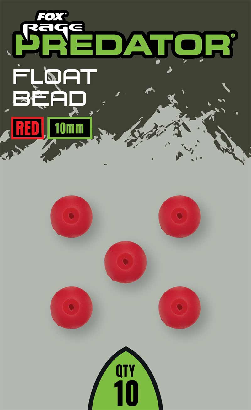 Rage Red Float Bead